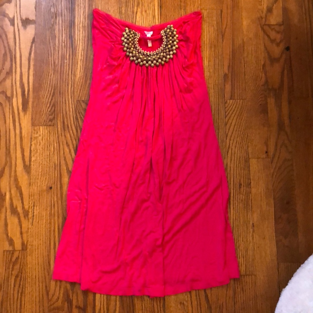 Strapless dress
